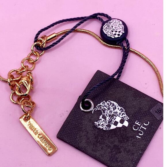 Vince Camuto Vintage Crystal Dangle Bars Necklace with Original Tag - Picture 7 of 7